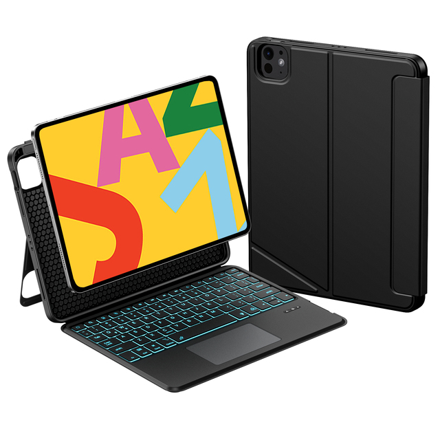 Wholesale Magnetic Keyboard Case with Pen Holder for iPad 10.2" Student Learning Tablet Accessories