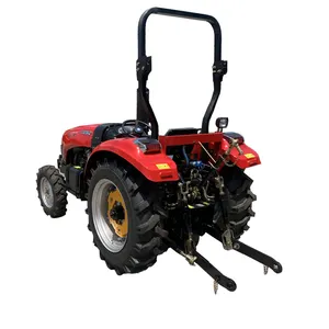 Tractor con ruedas de jardín, tractor multifuncional 4x4 con piezas opcionales