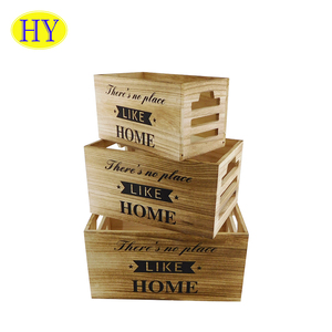 Toy Storage Wooden Box Custom Wood Toy Storage Organizer Wooden Comic Book Record Storage Box For Home
