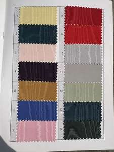 在庫ポリエステルエンボス加工クラウドベンガリンモアレ生地 - Product Image 6