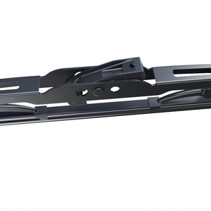 DeerxuaN T056 Escobilla Limpiaparabrisas Universal para Todas las Estaciones con Marco de <span class=keywords><strong>Hierro</strong></span>, Duradera y sin Rayas, Limpiador de Parabrisas para Automóvil - Product Image 4