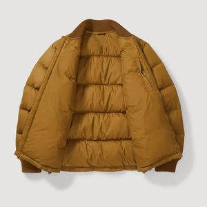 Giacca Bomber Originale da Uomo in Piumino Premium OEM 650-Fill Power, Disponibile in Marrone, Rosso, Nero e <span class=keywords><strong>Grigio</strong></span> - Product Image 2