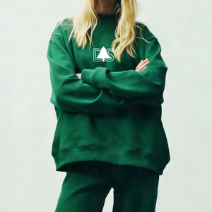 Sudaderas de Felpa Cómodas para Mujer, 380GSM, Nueva Llegada, Personalizables con Bordado de Alta Calidad, Cuello Alto Holgado, Talla Grande - Product Image 3