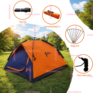 <span class=keywords><strong>Tente</strong></span> <span class=keywords><strong>de</strong></span> <span class=keywords><strong>toit</strong></span> instantanée Hosa pour l'extérieur, imperméable, pour 2 à 8 personnes, <span class=keywords><strong>tente</strong></span> <span class=keywords><strong>de</strong></span> <span class=keywords><strong>festival</strong></span> automatique - Product Image 3