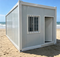 Maison conteneur pliable SAMRTBUILD - Imperméable, Économe en énergie, Mobile, Préfabriquée, Modulaire pour Villa, Parc, Bureau, Hôpital