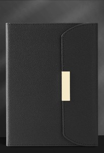 <b>Top</b> A5 Pu Leather Custom Logo Cute Notebook Journal Diary Planner With Metal Magnetic Snap Fastener for New Employee Gift - Product Image 4
