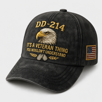 Casquette de baseball sportive Oxford personnalisée à imprimé patriotique, design 250e anniversaire des États-Unis, en coton, réglable, visière incurvée, style vintage, unisexe