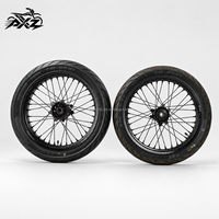 Kit de roue Supermoto 17 pouces pour Sur-Ron Ultra Bee, moto électrique tout-terrain avec pneus 100/80-17 et 130/70-17