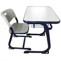 Meubles de salle de classe ergonomiques au design moderne, ensembles de tables et de chaises en bois durable avec fonction de réglage pour les étudiants