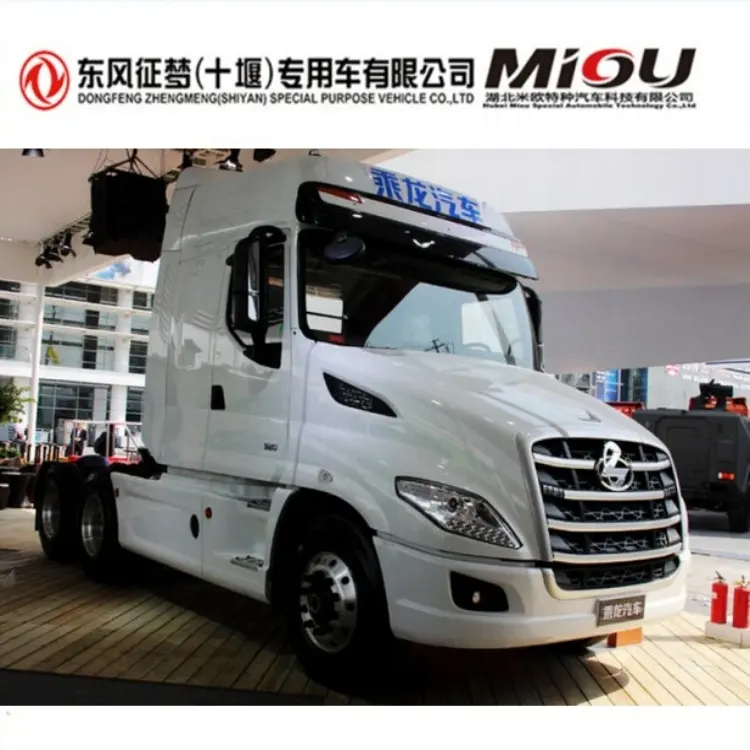 China Dongfeng 6 * caminhão trator euro 4 5 520hp diesel caminhão trator no paquistão