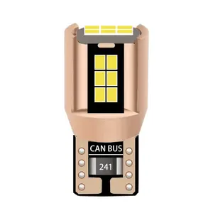 T10 led car light bulb 194 168 2016 18SMD Canbus LED auto light RGB W5W mini turn light bulb 12V