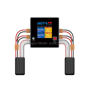 Chargeur de batterie HOTA F6 à quatre canaux 1000W 15A, modèle de bureau, pour avion, charge d'équilibrage au lithium - Product Image 3