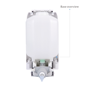 Fabricante de más de 30 años, dispensador de jabón automático en blanco o negro montado en la pared y dispensador de jabón manual 1000ml <span class=keywords><strong>SL</strong></span> - Product Image 2