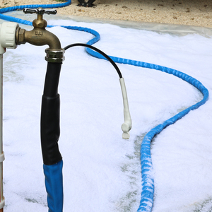 Heated Water <strong>Hose</strong> for RV Camping 15/25/<strong>30</strong>/35/50/75/100FT -28&deg; 3/4 Brass Adapter Tape <strong>Rubber</strong> Ring 5/8&quot; Inner Diameter Prevent - Product Image 5