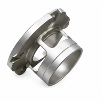 Cadres de support cylindriques sur mesure OEM, moulés avec précision et usinés par CNC, pour machines industrielles