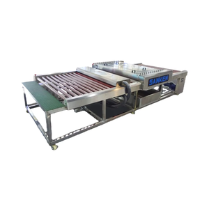 Machine de nettoyage et de séchage du verre à haut rendement, horizontale, fiable, avec moteur et boîte de vitesses contrôlés par PLC SANKEN - Product Image 1