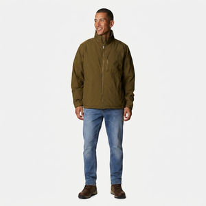 Chaqueta Softshell de Lona al Mejor Precio para Hombre, Cómoda, Impermeable, Cortavientos, Transpirable, Servicio OEM - Product Image 1