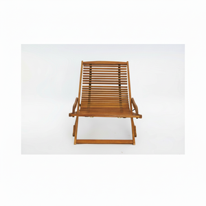 Sillas de jardín Silla plegable de madera Muebles de aluminio Patio trasero al aire libre Relax Balcón Muebles de alta calidad al aire libre - Product Image 1