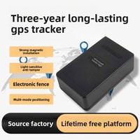Traceur GPS à autonomie ultra-longue de trois ans, suivi en temps réel, clôture électronique, adsorption magnétique puissante, détection de lumière