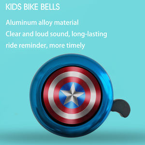 <span class=keywords><strong>Klaxon</strong></span> de vélo de dessin animé super mignon pour enfants composé d'alliage de plastique et de fer-pour les voitures d'équilibre et les accessoires de vélos de bébé - Product Image 5