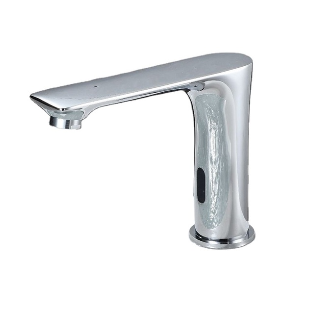Good Touchless Sensor Automatic Infrared Black Grifo Bathroom Quick Response Dectator Hand-Free Smart Induction Sink Water Tap