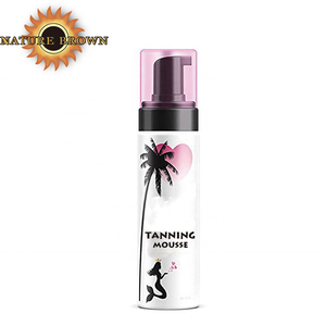 Espuma Autobronceadora Vegana Orgánica con Logotipo Personalizable, Espuma Bronceadora Oscura Profunda para el Cuerpo, Protector Solar Autobronceador, Mousse Autobronceador - Product Image 2