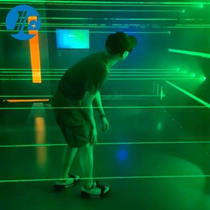 Jeu de tir au <span class=keywords><strong>laser</strong></span> LED interactif, matériau PC et PVC, pour parc d'aventure, parc de trampolines, centre commercial, jardin, usage public - Product Image 2