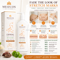 Lotion corporelle raffermissante hypoallergénique naturelle OEM ODM, beurre de massage pour vergetures, soin bio pour la peau pendant la grossesse
