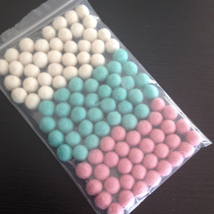 <span class=keywords><strong>Boule</strong></span> de Noël <span class=keywords><strong>Guirlande</strong></span> Nouvel An Décoration extra Large Boules de Feutre de Laine - Product Image 5