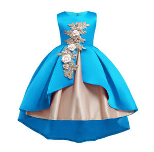 Ropa de Bebé, Vestidos de Fiesta Bordados Vintage con Flores para Niñas Pequeñas - Product Image 5