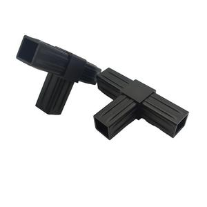 Nhà cung cấp OEM tiêm đúc sản phẩm tùy chỉnh màu đen PP PVC <span class=keywords><strong>TEE</strong></span> 3Way 20 mét vuông ống góc nối tùy chỉnh kết nối nhựa - Product Image 2