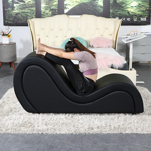 <strong>Ergonomic</strong> S Curved Chaise Lounge Faux Leather for Yoga Stretching Relaxing Living Room <strong>Sex</strong> Toy <strong>Chair</strong> <strong>Sex</strong> Toy Barber <strong>Chair</strong> - Product Image 4