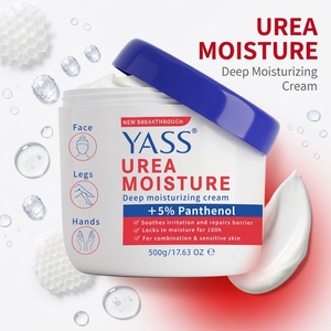 Crema Hidratante con <span class=keywords><strong>Urea</strong></span> YASS 500g +5% Pantenol, Hidratación Profunda, Reparación <span class=keywords><strong>de</strong></span> <span class=keywords><strong>la</strong></span> Barrera Cutánea, para <span class=keywords><strong>Piel</strong></span> Mixta y Sensible, Rostro, Piernas, Manos - Product Image 2