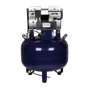 Compresseur d'air dentaire vertical silencieux de 65 L de qualité supérieure, construction en plastique/métal/acier, garantie 1 an, certifié CE - Product Image 5
