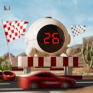 儿童方向盘游戏赛车玩具 3D |   电动驾驶模拟器桌上游戏机 |   儿童赛车游戏玩具礼物 - Product Image 4