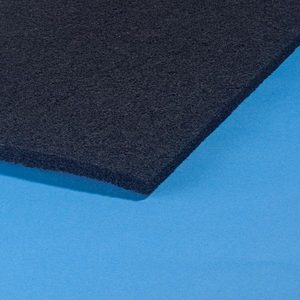 Filtre à air industriel AKV-5140 Allemagne, 12 mm, en feutre de charbon actif, avec revêtement en charbon actif activé par la vapeur d'eau. - Product Image 1