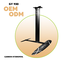 Hydrofoil GY 930 Karbon dengan Sayap Depan, Mast, Fuselage, Perlengkapan Olahraga Air, Ocean Wing Foil Surf, Pompa, Aksesoris Olahraga Air & Laut
