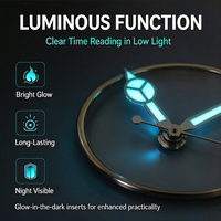 Accessoires de montre OEM personnalisés, ensemble d'aiguilles de montre multifonctionnelles lumineuses et légères