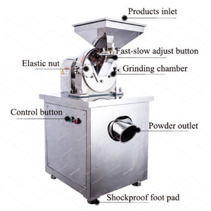 Macchina per macinare il sale in polvere polverizzatore polverizzatore curcuma polvere di peperoncino in polvere macchina piccola - Product Image 2