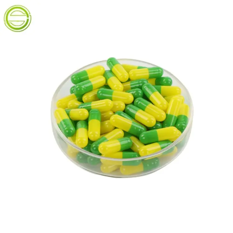 Capsules vides HPMC, vente en gros, tailles 00 1 2 3 4