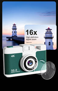 Caméra numérique intelligente WiFi avec zoom optique 4x, grand angle, écran 2,0 pouces, double objectif, caméscope CCD, carte SD, vidéo HD, selfie - Product Image 6