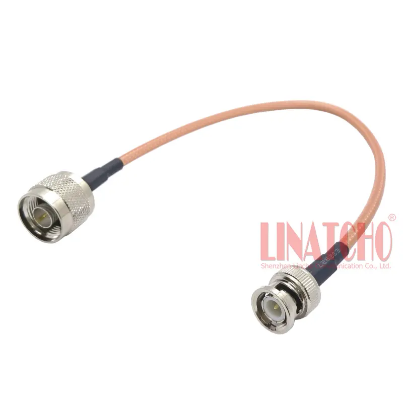 Low Loss RG303 Coaxial Repeater Duplexer Network Analyzer Connect Cable N Male to BNC Male Connector