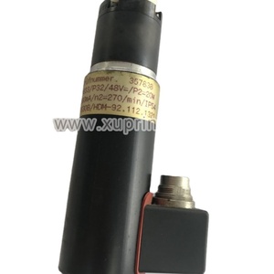 มอเตอร์ดูดแบบดรัม DO สภาพดีเยี่ยม รุ่น 92.112.1321 สำหรับเครื่องพิมพ์ HD GTO52 MO อะไหล่เครื่องพิมพ์ - Product Image 1