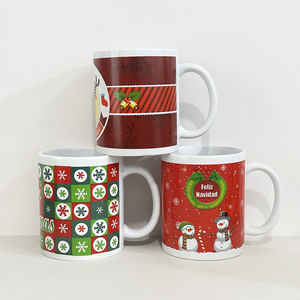 Taza de Cerámica Estilo Antiguo, Gran Capacidad, Color Rojo <span class=keywords><strong>Navidad</strong></span>, Doble Felicidad, Regalo de Boda, Jarra para Té con Impresión de Logotipo - Product Image 4