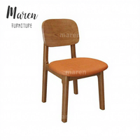 Moderne Restaurant-Sitzgruppe aus Massivholz mit Sofa, Esstisch und Stühlen, Doppelseitige Bank für Hotel, Fast Food und Café