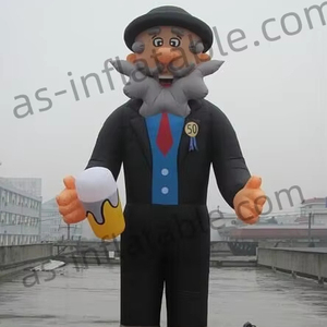 Decoraciones publicitarias inflables, globos <span class=keywords><strong>de</strong></span> dibujos animados <span class=keywords><strong>de</strong></span> Abraham y Sarah para decoraciones <span class=keywords><strong>de</strong></span> eventos <span class=keywords><strong>de</strong></span> cumpleaños - Product Image 1