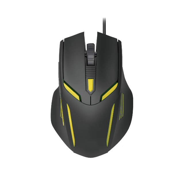 HM5242 OEM Custom OEM Wired Gaming Mouse With RGB Light Computer Mouse