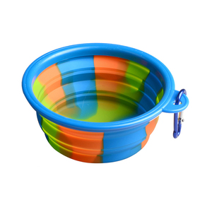 Petsproofing Foldable Collapsible Silicone Portable <strong>Personalized</strong> Pet <strong>Dog</strong> Cat Water Food <strong>Bowl</strong> <strong>Bowls</strong> Feeder for Cats <strong>Dogs</strong> - Product Image 5
