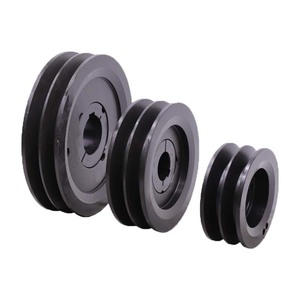รอกสายพานวีแบบเหล็กหล่อมาตรฐานยุโรป ยี่ห้อ Bibo China Custom Inch Groove รุ่น SPA SPB SPC SPZ พร้อมตัวปรับความตึงแบบ Taper Bush - Product Image 5