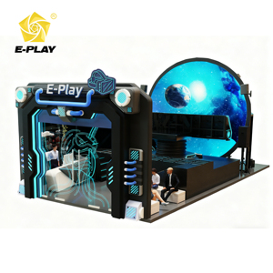 Solution de cinéma VR professionnelle Eplay pour 8 joueurs, cinéma volant en dôme, simulateur VR 5D 6D 7D 8D 9D avec système de mouvement dynamique - Product Image 4